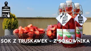 Jak zrobić 19 🍓 Sok z truskawek  Piwniczka Chomika [upl. by Nancey621]