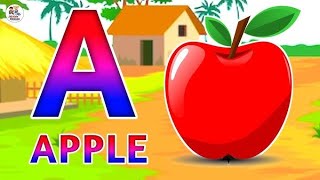 Phonics Song 2 with TWO Words in 3D  A For Airplane  ABC Alphabet Songs with Sounds for Children [upl. by Gem]