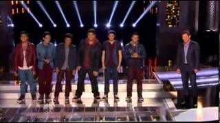 1st Performance  Filharmonic  quotTreasurequot By Bruno Mars  Sing Off  Series 4 [upl. by Hen]