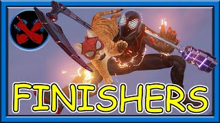 Miles Morales All Finishers [upl. by Ezmeralda]