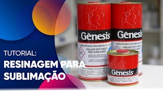 COMO RESINAR PRODUTOS RÍGIDOS PARA SUBLIMAÇÃO [upl. by Ettennek]