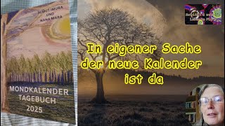 MondART in eigener Sache Vorankündigung des neues Kalenders mit Blick ins Buch [upl. by Kelwin]