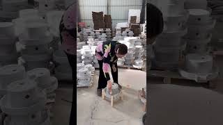 The Art of Small Stone Granite Surface Grindingquotshortvideo viralshort [upl. by Adim]