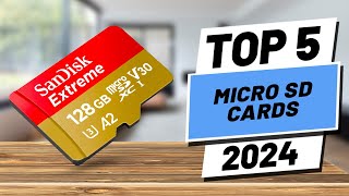 Top 5 BEST Micro SD Cards in 2024 [upl. by Ttegirb383]