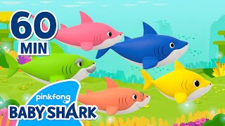 NEW Baby Shark Doo Doo Doo 1 hour  Compilation  Baby Shark Remix  Baby Shark Official [upl. by Luiza]