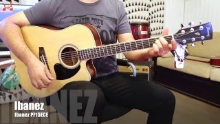 Ibanez PF15ECE  Elektro Akustik Gitar [upl. by Aikkan]