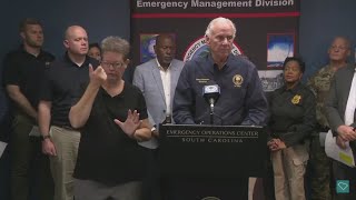 McMaster state officials provide update on Helene recovery [upl. by Atinihs50]