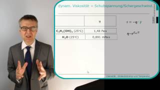 PC11 Viskosität und Impulstransport  Warum braucht man mehr Kraft wenn man schneller umrührt [upl. by Aemat]