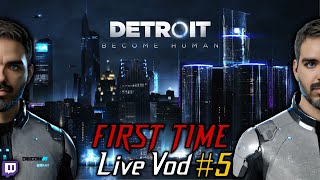 Detroit Become Human  VOD 5  On the Run  Jericho  The Nest [upl. by Annaigroeg208]