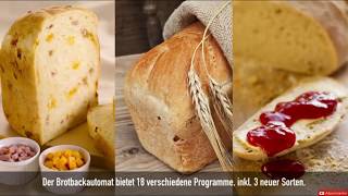 Brotbackautomat test die besten 5 Brotbackautomaten im Vergleich [upl. by Uzzial]