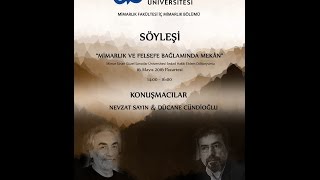 Dücane Cündioğlu Mimar Sinan Üniversitesi quotMimarlık ve Felsefe Bağlamında Mekânquot 16 Mayıs 2016 [upl. by Kennan628]