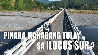 LONGEST BRIDGE IN ILOCOS SUR  SUGPON BRIDGE ilocossur longestbridge [upl. by Editha376]