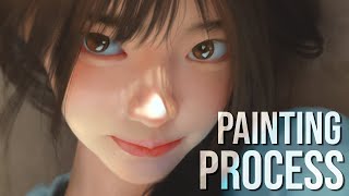 Digital painting process  01112024 [upl. by Kala]