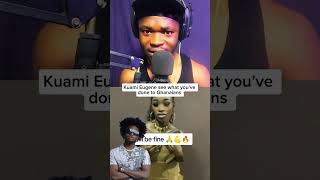 Kuami Eugene see what you’ve done to Ghanaians tiktok shorts kuamieugene [upl. by Shadow]