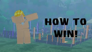 ROBLOX Outlaster How to Win [upl. by Damita604]