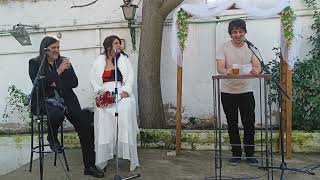 Mi discurso en la boda de Dianela y Fernando [upl. by Greggory843]