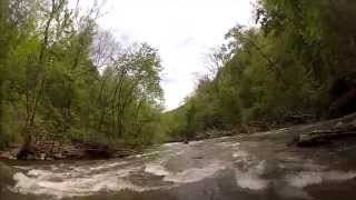 Whitewater Canoeing Codorus Creek Episode III [upl. by Adigun341]