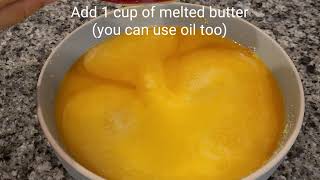 Easy Orange Cake Recipe recipe must try baking food viral [upl. by Kaufmann]