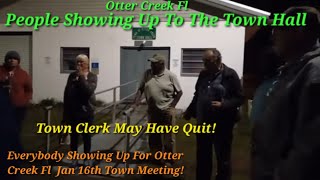 People Showing Up To The TOWN HALL Of Otter Creek Fl Asking About The Jan 16th MEETING [upl. by Gabor]