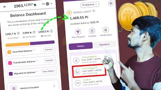 how to Move Your Pi Coin To Available Balance in Pi Network  Pi Browser  Pi Wallet in telugu 2025 [upl. by Elane]