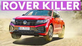 NEW Volkswagen Touareg R Review Range Rover Fans Must Watch This [upl. by Jallier]