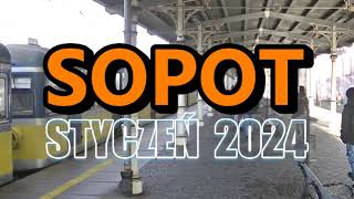 Sopot  styczeń 2024 r [upl. by Rabah]