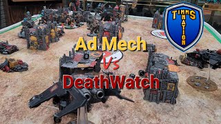 Last Battle of 2023 Ad Mech Cohort Cybernetica Vs Vanguard DeathWatch [upl. by Ronnie]