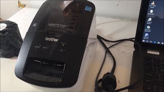 Brother QL 700 label printer review [upl. by Lossa]