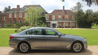 2020 BMW 5 Series 520D 20 MHT SE 5dr Auto Review [upl. by Ruprecht]