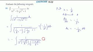 Integration of 1  x2 1√x2 1 [upl. by Arada]