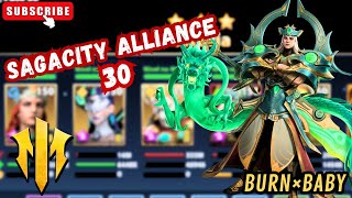 SAGACITY ALLIANCE Stage 30  Infinite Magicraid [upl. by Onirotciv]