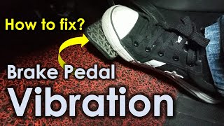 What Cause Brake Pedal Vibration and How to Fix It Brake Judder [upl. by Elly]