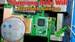 samsung a10s wifi not working  samsung a10s wifi bluetooth problem solution GsmYusufPathan [upl. by Aehtna878]