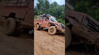 Riegos de los Toyoteros de Guamoco Sur Bolivar  Colombia shorts toyoteros offroad toyota 4x4 [upl. by Koerner951]