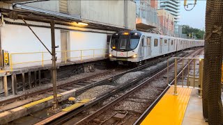 TTC Line 1 train Arriving at Davisville Station heading to Finch [upl. by Garrett]