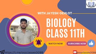 NCERT Class 11th Biology Chapter 2 kingdom Monera part1  By Jayesh Gehlot sir [upl. by Ashla]