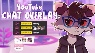 Add Chat Overlay to YouTube Stream  3 Methods on OBS [upl. by Hewet431]