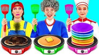 Me vs Grandma Cooking Challenge  Smart Gadgets vs Hacks by PaRaRa Challenge [upl. by Daley631]