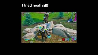 I tried healing fortnite fortnitefunnies fortniteclips gaming fortnite gamergirl [upl. by Kaila]