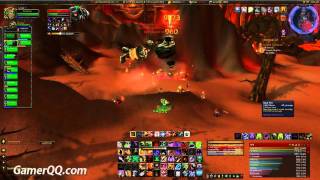 WoW Cataclysm Mount Hyjal Rare Mob Garr Warlock POV [upl. by Michelina92]