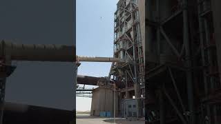 Cement Plant Preheater and Kiln [upl. by Rim]