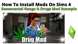 How To Install Basemental Drugs and Gangs Mod On Mac For Sims 4  2023 [upl. by Masson799]