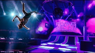 Flying Squirrel Trampoline Park  Neon Lights [upl. by Steady]