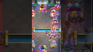 Infinite Fire Crckers vs Mega Cards clashroyale satisfyingbattle [upl. by Hopper]