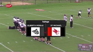 9102024 quotMiddle School Footballquot St Michael Catholic vs Elberta Middle School [upl. by Nobe]