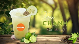 Hướng Dẫn Cách Làm Công Thức Pha Chế Trà Chanh Xí Muội  Vinbar [upl. by Seys]