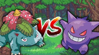 Venusaur vs Gengar  Who Would Win Pokemon Battle [upl. by Brenna122]