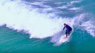 Surfing Perranporth Cornwall [upl. by Corsiglia]