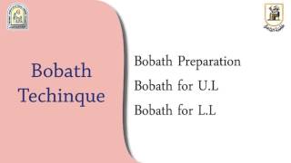 Bobath as Inhibitory technique [upl. by Lauree]