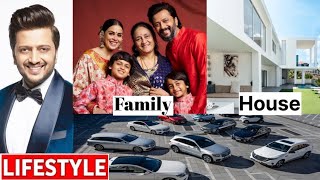 Riteish Deshmukh Lifestyle 2024 Biography Family House Wife Cars Income Net Worth Awards etc [upl. by Higley352]